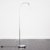 MiniSun Curva Trend Floor Lamp Chrome (NO SHADE)