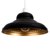 MiniSun Delta NE Pendant Shade Black with Gold Inner