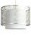 MiniSun Eugene Geo Non Electric Grey Pendant Drum Shade White