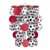 MiniSun Football Droplet Non Electric Pendant Shade Red