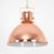 MiniSun Iconic Copper Dorian Retro Dome Shade Light