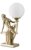 MiniSun Matilda Gold Art Deco Table Lamp