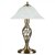 MiniSun Memphis Twist Antique Brass Table Lamp