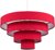 MiniSun Nevada 4 Tier NE Pendant Shade (Red)