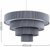 MiniSun Nevada 4 Tier NE Pleated Pendant Shade (Grey)