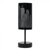 MiniSun Stick Base Touch Table Lamp With Skyline Cut-out Shade Gloss