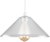 MiniSun Tapered Dome Clear Pendant Glass Shade