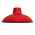 Minisun Civic Metro Style Red Metal Retro NE Pendant Shade