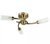 Minisun Claudia 3 Way Ceiling Light Antique Brass