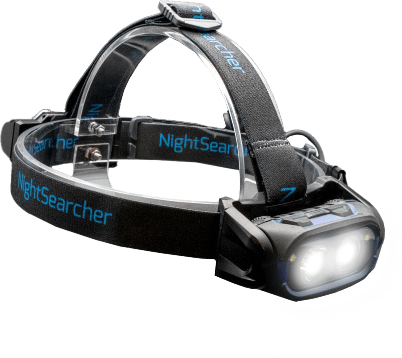 Nightsearcher NSHT800 Rechargeable Head Torch with Automatic Beam ...