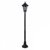 Outdoor IP44 1.2m Bollard Light Black/Silver