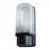 Outdoor IP44 Grifin Dusk Till Dawn Sensor Bulkhead Wall Light Black/Frosted