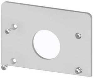 P24-2 Strip Waterproof Profile End Cap With Hole (Silver - 7724211)