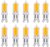 Pack of 10x AP Lamps 2 Watt G9 LED Capsule (Warm White)