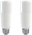 Pack of 2 GE LED BrightStik 16 Watt ES (100W Alternative - Cool White)