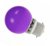 Prolite 1W BC Purple LED Golfball Bulb Pearl Finish (5 Watt Alternative)