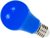 Prolite 6 Watt LED GLS Polycarbonate Dimmable ES Light Bulb (Blue)