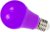 Prolite 6 Watt LED GLS Polycarbonate Dimmable ES Light Bulb (Purple)