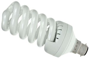 Warm White 35W = 175W Energy Saving Spiral Light Bulb Edison Screw E27
