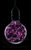 Prolite G95 ES 1.7W Magenta Star Effect Polycarbonate Globe