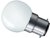 Prolite LED Golfball 1W BC Daylight (Pearl Finish - 10 Watt Alternative)