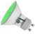 Prolite Non-Dimmable Opaque 1.8W LED GU10 Green (15W Alternative)