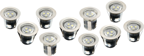 Robus Vita Pack of 10 3.6W IP68 Blue LED Marker Lights This is a Product image