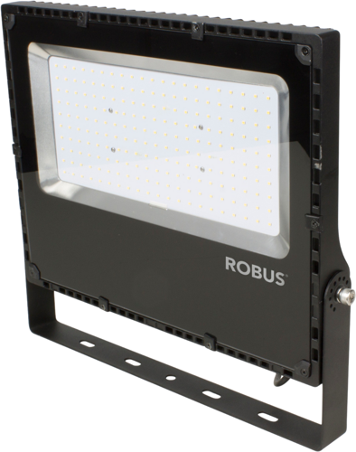 Robus Champion Black Case 130W IP65 Cool White LED Floodlight (250 Watt alternative) This is a Product image