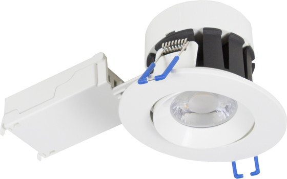 Robus CAVAN TILT 6.5W COB White LED Dimmable Downlight with Selectable Colour Temp IP20 This is a Product image