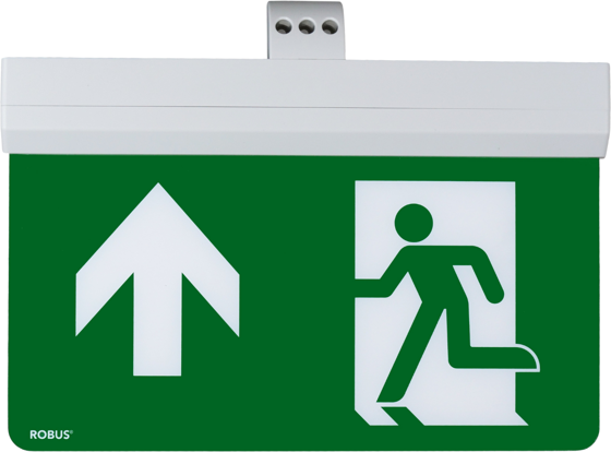 Robus Swiss 1.5W Maintained Emergency Exit Blade Light (Multiple Mounting Options) This is a Product image