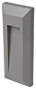Robus TWILIGHT Warm White 3000K 1W LED Grey Rectangular Wall Light IP65 This is a Product image