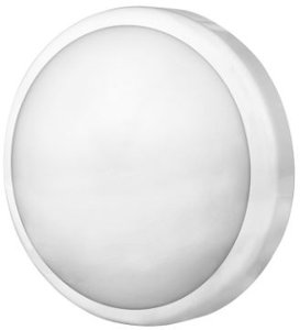 W Ip White Slim Led Polo Bulkhead With Emergency Mode K