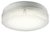 Robus 'Compact' White 10W Emergency LED IP65 Cool White Circular Bulkhead