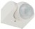 Robus PROTON 360 Degrees White Wall or Ceiling Mount PIR IP54