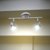 Eterna Polished Chrome Twin Bar Spotlight (2x50W Max GU10 Lamps Required) LAMP NOT INCLUDED