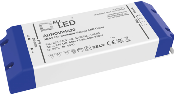 ALL LED Drive24 320W 24V IP20 DC Constant Voltage LED Driver This is a Product image