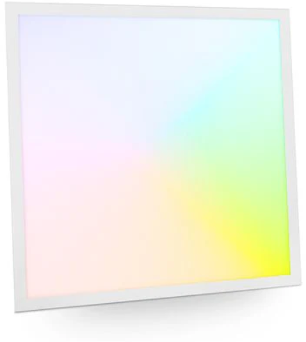 ENER-J 600*600Mm Smart Rgb+cct Backlit Panels 40W With Gold Match Driver And Remote, White