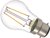 Sylvania LED Filament 2.5W BC Very Warm White Golfball (25W Alternative) Clear