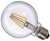 Sylvania LED Filament 4W ES G80 Globe Very Warm White (40W Alternative) Clear Finish