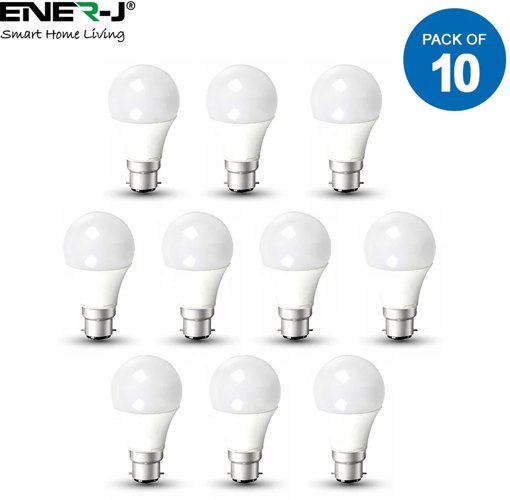 20W GLS A60 LED Thermoplastic Lamp B22 Cool White - 4000K - (Pack of 10) This is a Product image