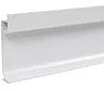 3 Meters LED Skirting Aluminium Profile, White housing This is a Product image