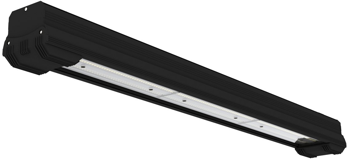 200W LED Industrial Linear Highbay Black - (18000Lm - 6000K Daylight)