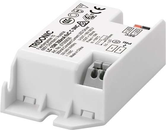 Tridonic Compact LED Driver LC 15W 350mA fixC C SNC This is a Product image