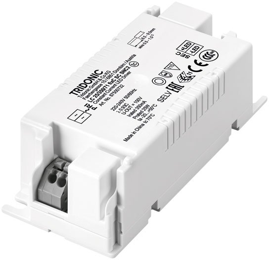 Tridonic 25W LC Constant Current LED Driver 350mA fixC SC SNC2
