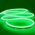 Tagra 1 Metre 24V Top View LED Neon Flex with Horizontal Bend 15x26mm Green
