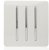 Trendi 3 Gang 2 Way 10 Amp Rocker in White