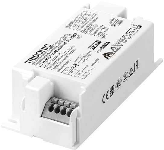Tridonic Compact LED Driver LC 28W 300-700mA 42V bDW NFC SC EXC3