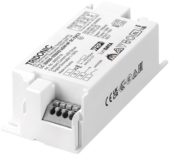 Tridonic Compact LED Driver LC 38W 650-1050mA 42V bDW NFC SC EXC3