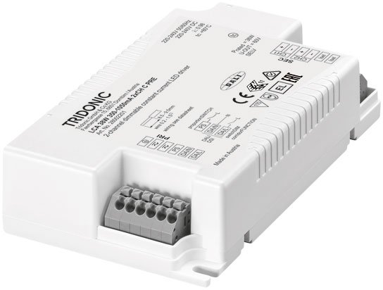 Tridonic 38W Compact LED Driver LCA 350-1050mA 2xCH C PRE