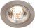 Universal Brushed Chrome Fixed Twist & Lock Downlight (GU10/MR16)